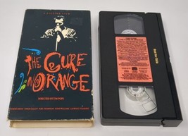 The Cure in Orange VHS Cassette Tape Concert Film Music Movie 1988 80s - £15.63 GBP