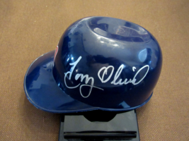Tony Oliva 3 X Batting Champ Minn Twins Hof Signed Auto Vintage Mini Helmet Jsa - £77.43 GBP