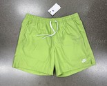 NWT Nike AR2382-332 Men&#39;s Sportswear SPE Woven Lined Flow Shorts Vivid G... - $27.95