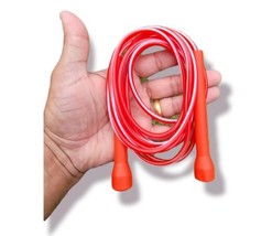 Strong skipping rope with matching handle fitness speed home workout gym ppp new - £5.89 GBP