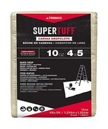 Trimaco SuperTuff 10 oz thick Heavyweight Canvas Drop Cloth, 4-feet x 5-... - $28.14 CAD