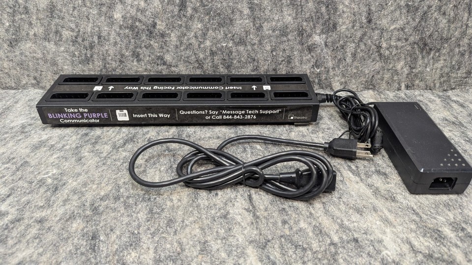 Theatro 12 Battery Docking Station with Power Supply Works - $37.99 Theatro 12 Battery Docking Station with Power Supply Works - $37.99