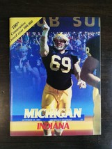 Michigan Wolverines October 19, 1991 Football Program vs Indiana Desmon Howard - £11.86 GBP