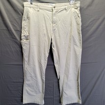Field and Stream Men&#39;s Outdoor Khaki Tan Pants 40x30 - $14.52