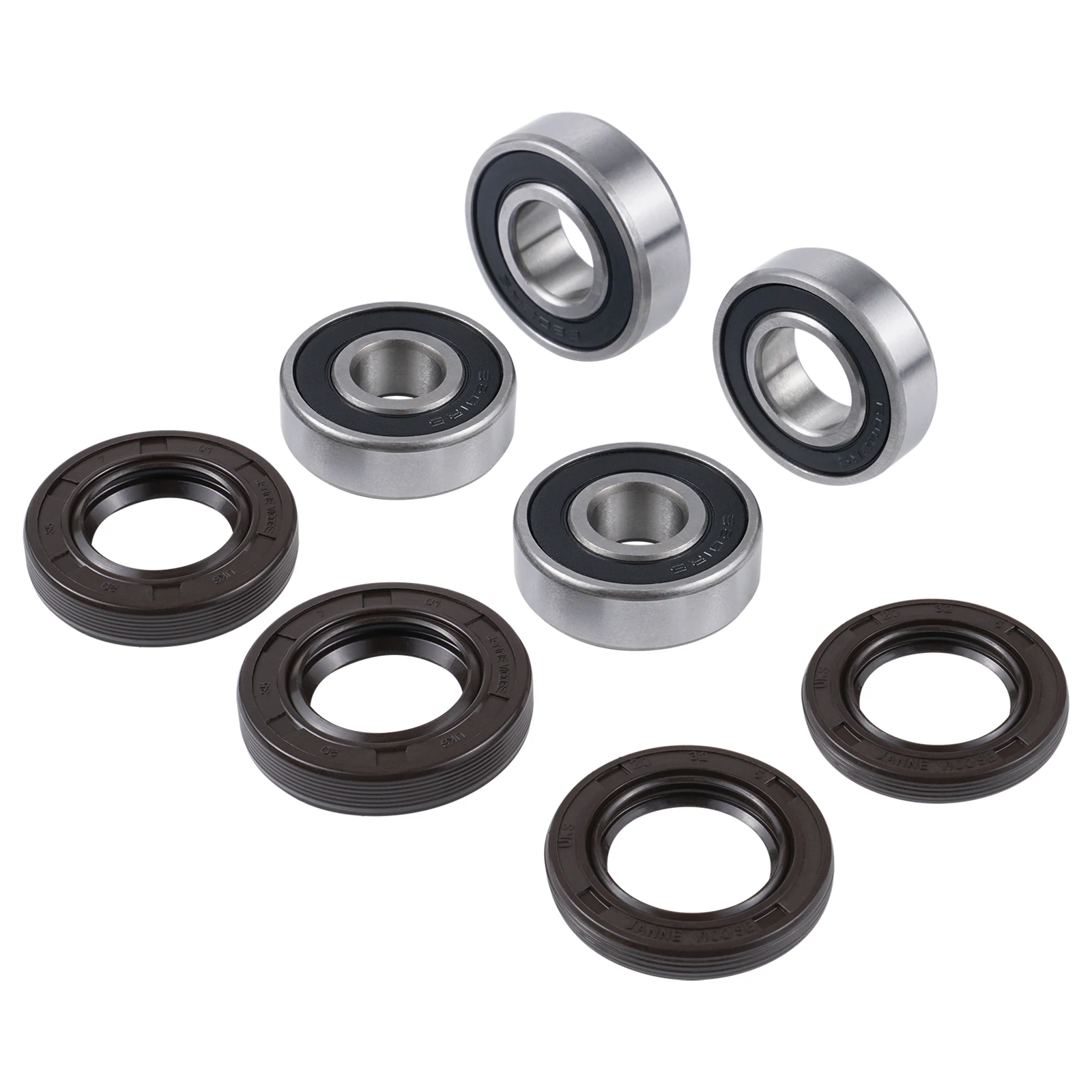 Motocross Front Rear Wheel Bearings Hub Oil Seals Kit for Yamaha YZ65 2018-2023 - £14.48 GBP+