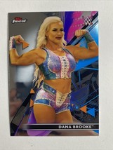 2021 Topps Finest WWE Dana Brooke RAW Refractor Card #10 - £2.03 GBP