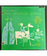 Carl Sandburg Reading How To Tell Corn Fairies When You See &#39;Em LP 1962 VTG - £18.37 GBP