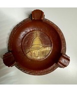 Vintage MCM U.S. Capitol Relief Ashtray Souvenir Washington DC Felt Base... - $467.73 MXN