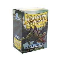 Dragon Shield Standard Sleeves (Matte Green)  - $48.00