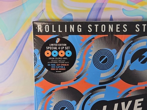 Steel Wheels Live (from Atlantic City, NJ, 1989) by Rolling Stones (Record) New Item image 2