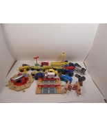 Lot of Misc. Kidkraft Thomas and Friends wood and plastic Pieces - £14.61 GBP