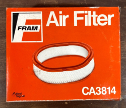 Fram NOS Air Filter CA3814 Dodge Plymouth Chrysler  1986 1987 1988 4-2.2L 2.5L - $14.84