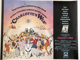 Charlotte&#39;s Web 1973 vintage movie poster - £78.69 GBP