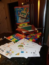 Vintage Fisher Price PLAY DESK #176 INCOMPLETE with Box Good Condition - £66.36 GBP