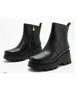 Cougar villa  Waterproof leather Snow Boot black sz 11 new - $90.68