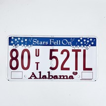  United States Alabama Stars Fell Trailer License Plate 80 UT 52TL - £14.81 GBP