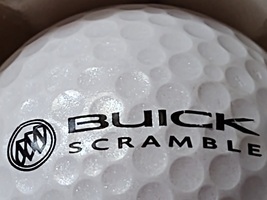 Buick Golf Emblem symbol Mojo Buick Scramble Logo Golf Ball Nike Advertising - £6.37 GBP