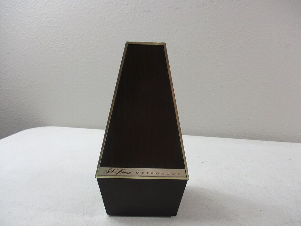 Seth Thomas Metronome de Maelzel E500-000 Clean Working Condition 8” Tall - $29.69