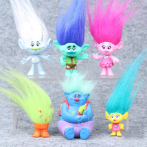 Trollls Popppy Braanch Criitter Skiitter Boards PVC Action Figures Toys 6pcs/set - $26.99