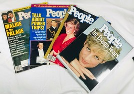 People Weekly Diana Issues Three Weekly Magazines and a Special Nice Condition. - £31.42 GBP