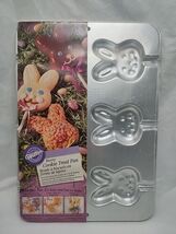1996 Wilton 6 Slot Bunny Cookie Treat Pan Sealed - $22.33 CAD