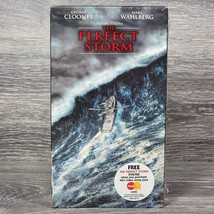 The Perfect Storm VHS Tape Movie Factory Sealed Mark Wahlberg George Clooney - £2.98 GBP