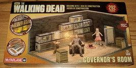Brand New McFarlane THE WALKING DEAD Governor&#39;s Room 292 pieces Building Set - £39.30 GBP