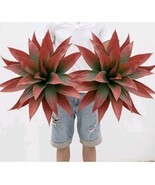 Set Of 2 Artificial Faux Agave Plants 28&quot;  Large UV Resistant NEW Ret $80 - €38,79 EUR