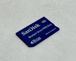 SanDisk 8GB Memory Stick Pro Duo Magic Gate Memory card - Blue - $14.84