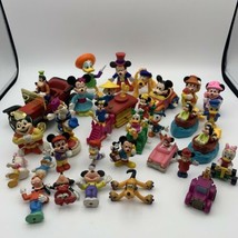 Disney Mickey Minnie Donald PVC Characters Toys Figures Lot Collectible ... - $14.95