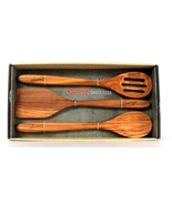 Cravings By Chrissy Teigen 3 Piece Olive Wood Kitchen 14 Inch Utensil Set - $41.99