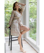 Cotton Robe - Kailash print - $65.00