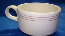 Pottery Homer Laughlin China Jumbo 12 oz Coffee-Soup-Chili-Restaurant-2 Mug/Cups - £19.74 GBP