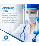 Dynarex Full-Length Face Shield, Anti-Fog Wrap, Visor Foam Band, 40-Pack - $1,206.99 MXN