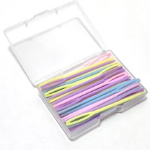 52Pcs 2.7&quot; Large Eye Plastic Sewing Needles Learning Yarn Darning Tapestry  - $289.68 MXN