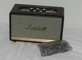 Marshall Acton II Bluetooth(tm) Black Gold Color Wireless Speaker Corded image 1
