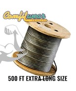 COMFITWEAR 1/4-in Galvanized Steel Aircraft Cable Wire, 7x19 Strand - $166.55 CAD+