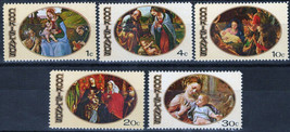 ZAYIX Cook Islands 268-272 MNH Christmas Holy Family Paintings 111022S167 - £1.18 GBP