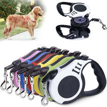 3m And 5m Durable Dog Leash Automatic Retractable Nylon Cat Lead Extension Puppy - £70.85 GBP+