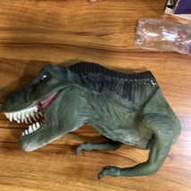 Jurassic Park The Lost World T-Rex Rubber Head Hand Puppet Dinosaur - $17.82