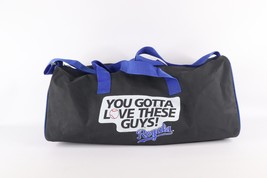 Vintage Fox Sports Kansas City Royals Baseball Spell Out Duffle Bag Gym Bag - $552.14 MXN