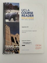 UCLA Course Reader Solutions Japanese 10 Intermediate Modern Intensive T... - £14.68 GBP