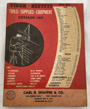 Carl Shaffer Materials &amp; Supplies Watchmakers Jewelers Opticians 1955 Vi... - $47.45