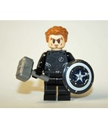 Captain America Black Avengers Outfit Custom Minifigures - $11.83 CAD