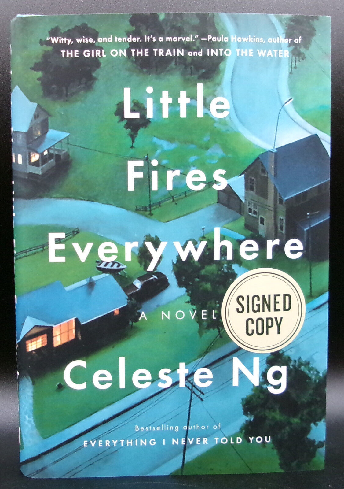 Primary image for Celeste Ng LITTLE FIRES EVERYWHERE First edition SIGNED Hardback DJ Film Chinese