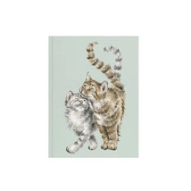 NEW Wrendale Designs Feline Good Cat Notebook , 4x5 Pocket Size with Lin... - $185.16 MXN