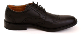 Nautica Black Miles Wingtip Oxford Dress Shoes Men&#39;s Size 7.5 - £63.84 GBP