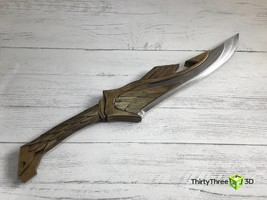 Skyrim Elven dagger, 3D Printed, Unofficial - £58.97 GBP