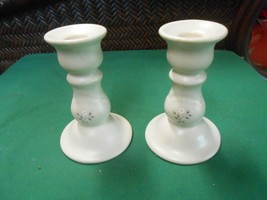 Great pfaltzgraff HEIRLOOM.. ..Pair CANDLE HOLDERS - £7.58 GBP