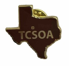 TCSOA Travis County Texas Police Department Law Enforcement Enamel Lapel... - $14.95